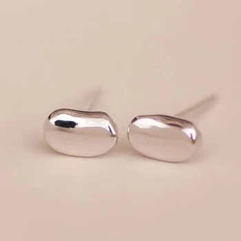 

925 Sterling Silver Small Minimalist Stud Earrings For Women Tiny Simple Elegant Geometric Jewelry For Kids
