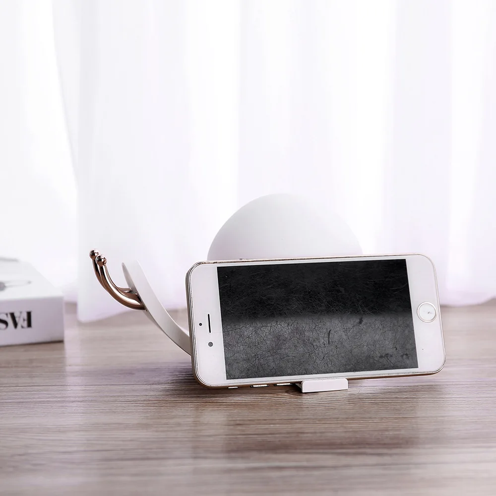 2019 новый дом улитки ночной Светильник зарядка через USB креативные красочные