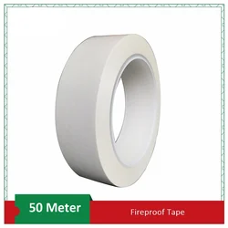 Fireproof Tape Flame Retardant Insulating Paper TransformerTape Punching Type 50M/Roll 0.09mm Thick Aramid paper Nomex Tape