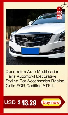Молдинг Стиль протектор Coche модификация защита автомобиля-Стайлинг бампер наклейка аксессуары для автомобиля Стайлинг молдинги для Cadillac ATS-L