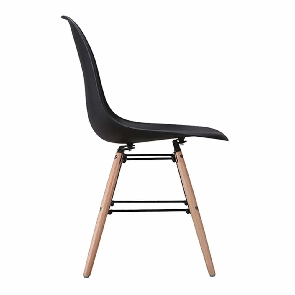 2pcs ChairsSimple assembly structure Solid wood dining chair with High Calibre PP Plastic seat Ideal for home office cafés 2pcs ChairsSimple assembly structure Solid wood dining chair with High Calibre PP Plastic seat Ideal for home office cafés