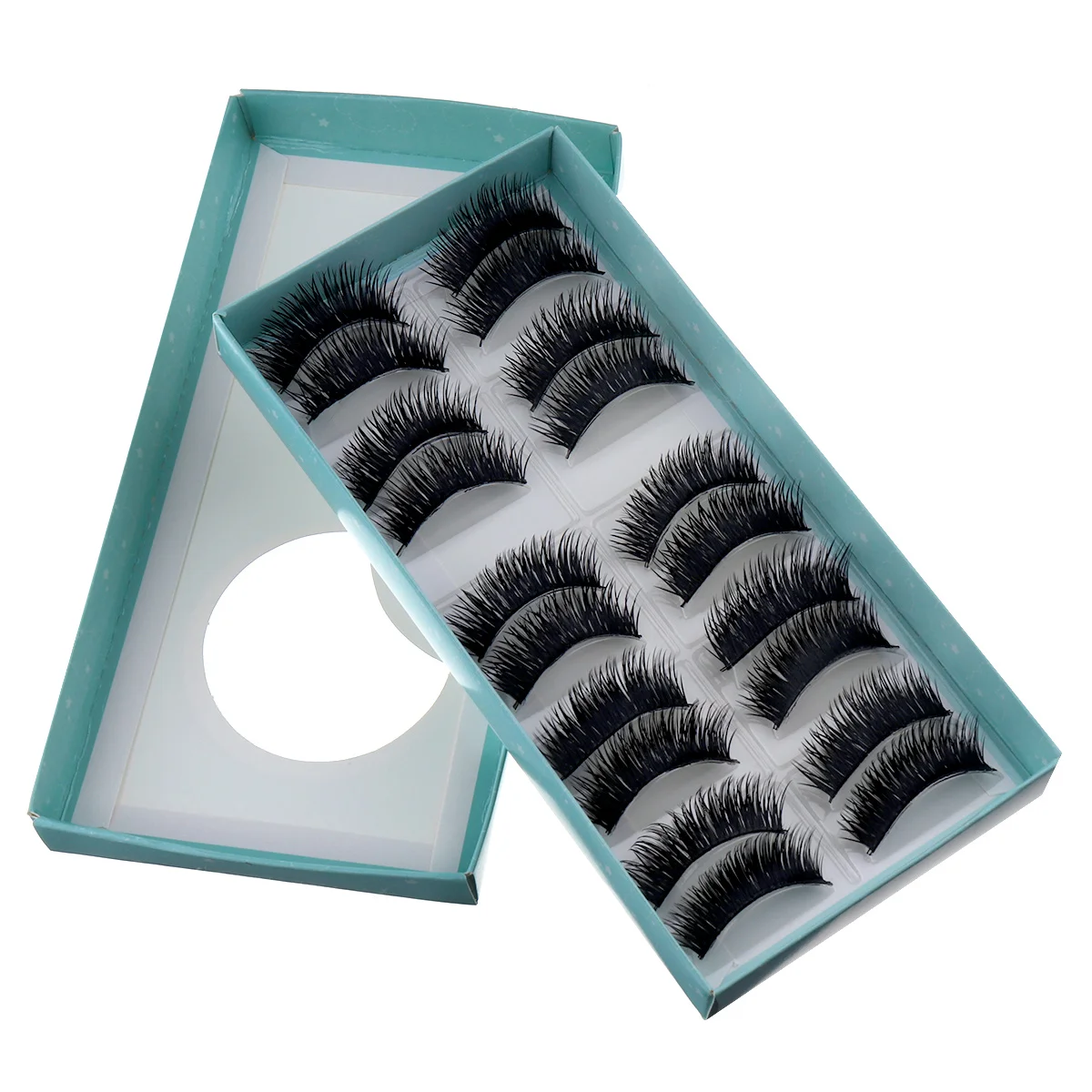 10 Pairs Box Mink Eyelashes Natural Fluffy False Eyelashes Handmade Long Eyelash Eye Lashes Extension Makeup 3