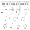 100pcs/ Box Octopus Fishing Hooks High Carbon Chmical Sharpen Barbed Circle Hook Tackle Set 5C Point Hardness Supplier Fishhooks ► Photo 2/6