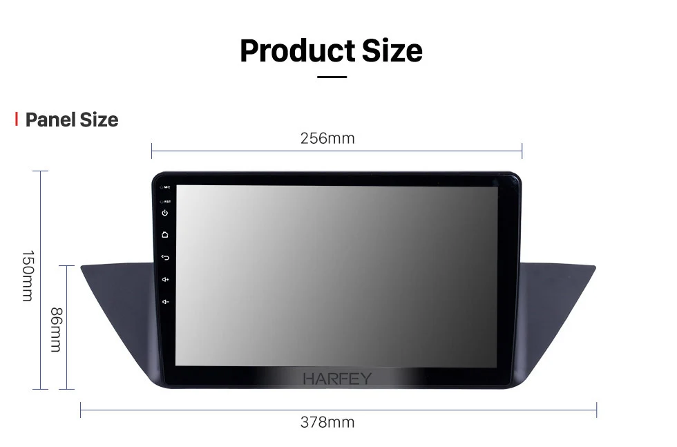 Discount Harfey Android 8.1/9.0 for 2009-2013 BMW X1 E84 radio 10.1" HD 1024*600 autoradio Car GPS navi Support Wifi bluetooth 13
