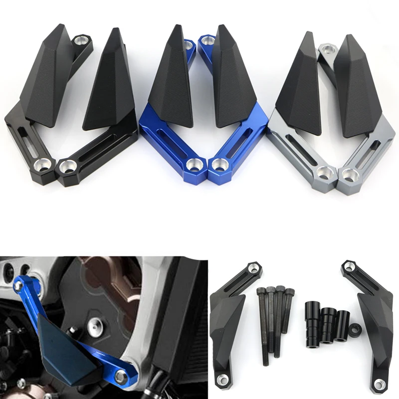 Подходит для Yamaha MT09 MT 09 FZ09 FZ FJ Tracer 900 XSR900 2013 2014 2015 2016 2017 рамки слайдер ночлега
