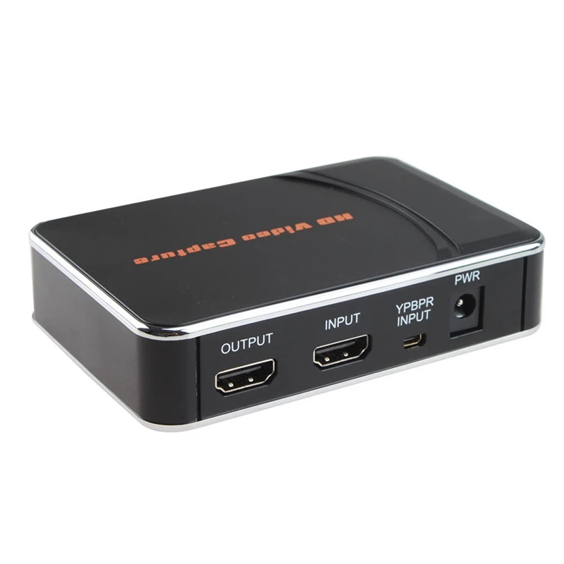 HD игровой видеосъемка 1080P HDMI рекордер YPbPr для/360 PS3/PS4 с одним нажатием, без ПК не интересует никаких настроек EU Plug