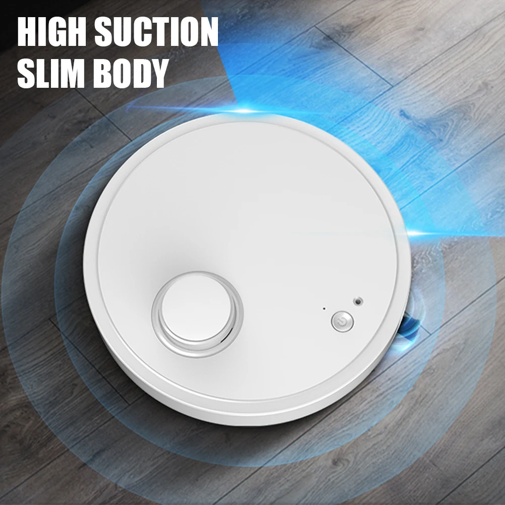 Robot Intelligent Automatic 1500Pa Navigation Disinfect Wet Mop Appliance Floor Edge Suction Dry Sweeping Vacuum Cleaner Sweeper | Дом и сад
