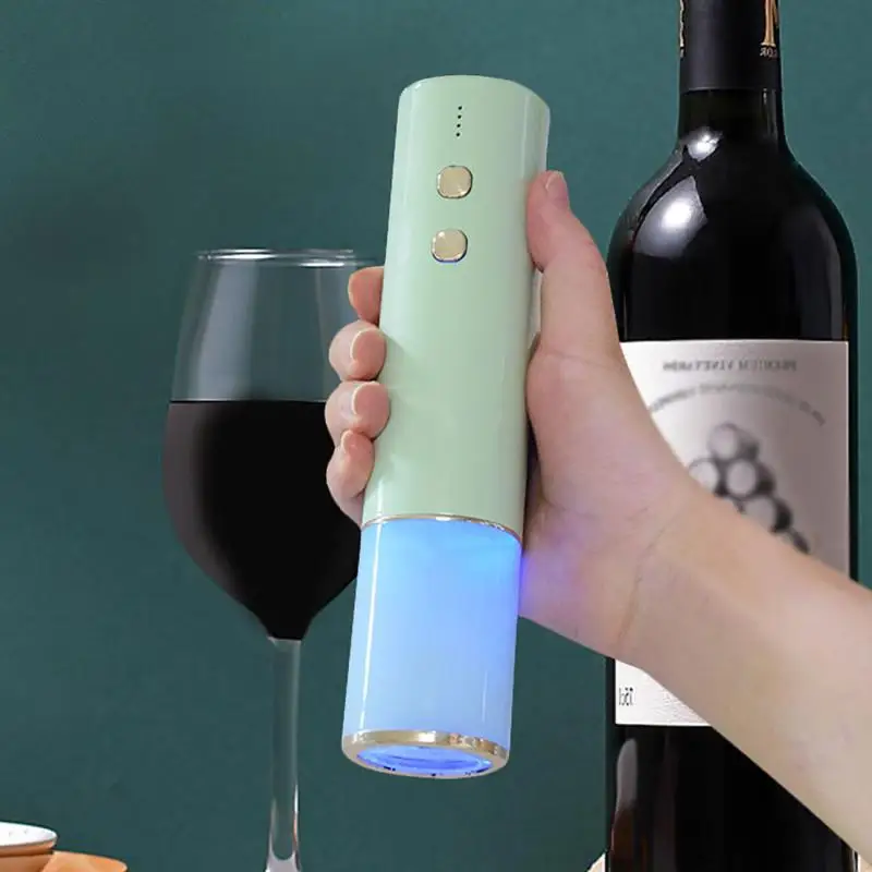 Household Stainless Steel Electric Wine Opener With Usb Charging Cable