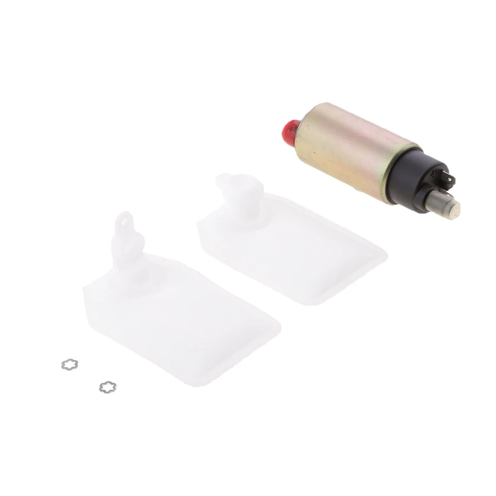 Universal External Inline Fuel Pump for Yamaha TMax T-Max 500 XP500AB XP500YL 2004-2011, Max Pressure 4.5-6 Bar