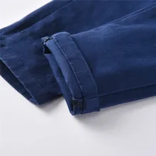 Стиль, из вельвета, для мальчика; сезон весна-осень; Повседневное однотонные штаны Повседневное Детские обтягивающие брюки