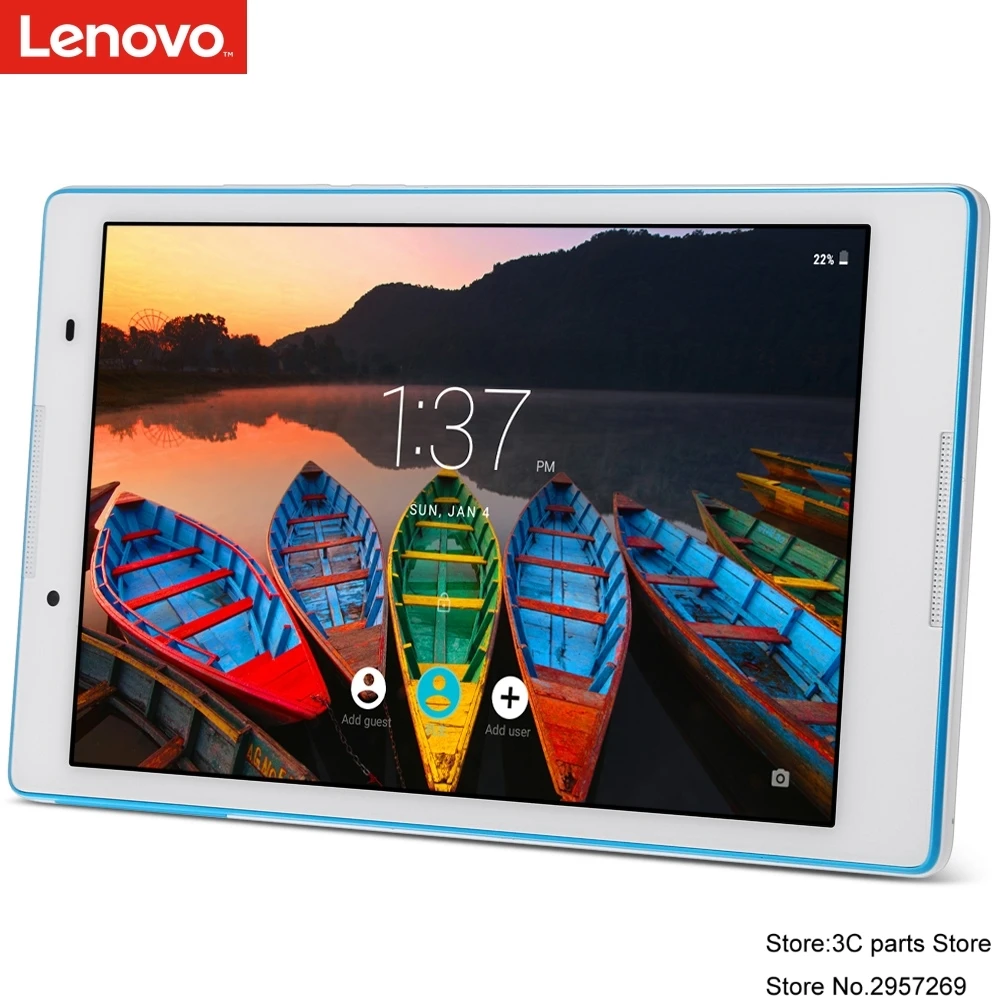 Lenovo Tab3 850F Wi Fi версия 8 дюймов 1 Гб ПЗУ 16 ОЗУ MT8161 1280x800 4290 мАч 2 МП 5 Мп планшетный ПК TB3