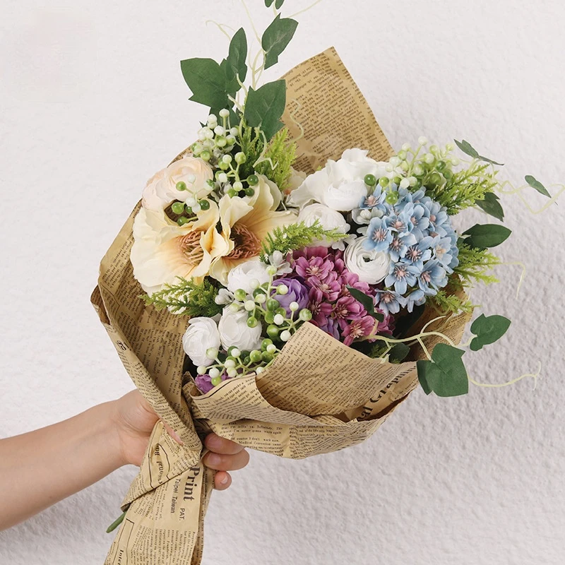 1pcs Fake Bridal Bouquet 在庫あり