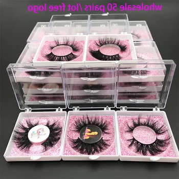 

MIKIWI 5D Real Mink Eyelashes Wholesale Custom Packaging Label Makeup Dramatic Natural Long Resuable Mink Eye Lashes Extention