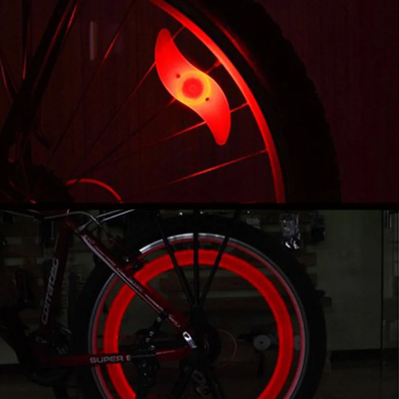 Велосипедные фары Willow Led подсветка втулки набор колесных фонарей лампа на спицы для езды на велосипеде Ночная езда огни безопасная лампа