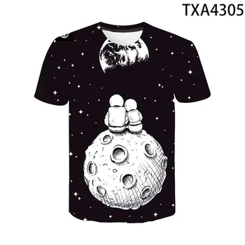 

Cool Funny Universe Planet Space Galaxy Astronaut 3D T shirt Men Women Children Moon Print Star Sky Boy Girl Fashion Tops Tees
