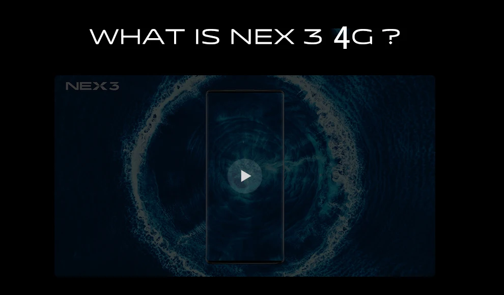 Vivo Nex 3 4G LTE мобильный телефон Android 9,0 6,8" Plus Snapdragon 855 Super Amoled 8G ram 128G rom 64.0MP 44W зарядное устройство