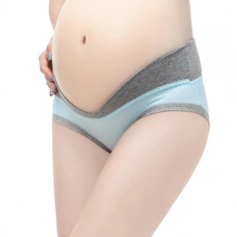 Трусы для беременных высококачественные брюки для беременных хлопковые трусы с низкой талией u-образные трусики для беременных женское нижнее белье