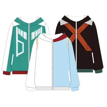 

My Hero Academia Cosplay Hoodies Costumes Boku no Hero Academia Midoriya Izuku Bakugou Katsuki Todoroki Sweatshirt Jackets Coat