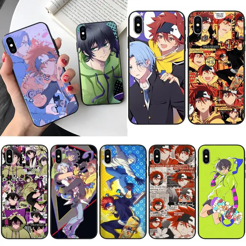 Чехол для телефона XSPING SK8 the Infinity Miya Langa с аниме iPhone 12 Mini 11 Pro XS Max X XR 7 8 Plus | Мобильные