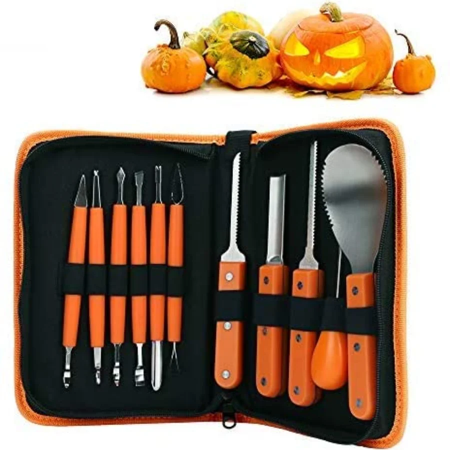 11pcs Pumpkin Carving Kit 【国産】