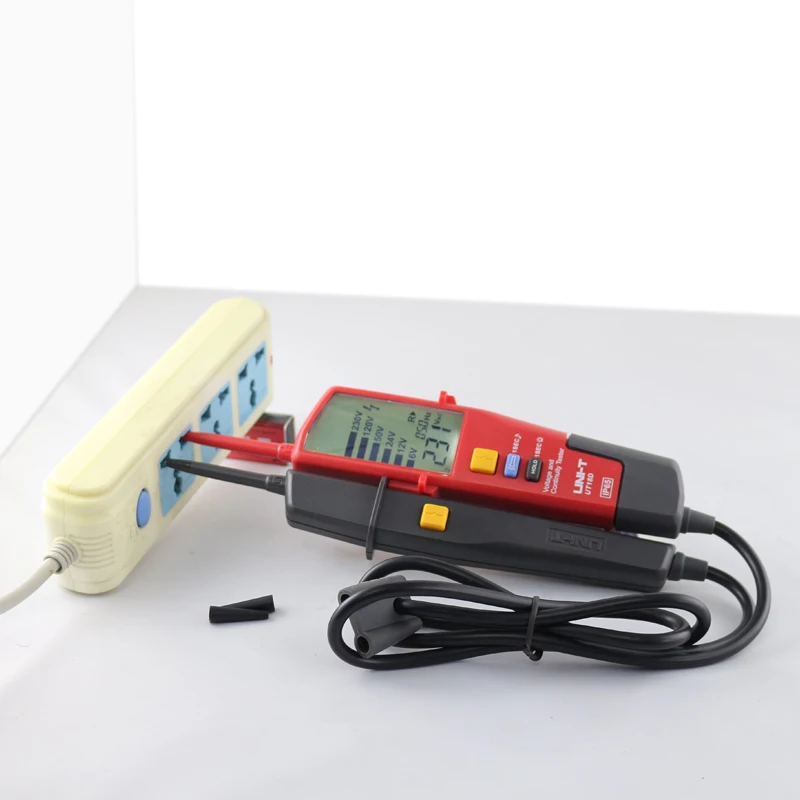 US $26.49 UniT Ut18d Digital Voltmeter Ac Dc Voltage Continunity Tester 690v Lcd Display 3 Phase Sequence Rcd Electrical Testing Tool