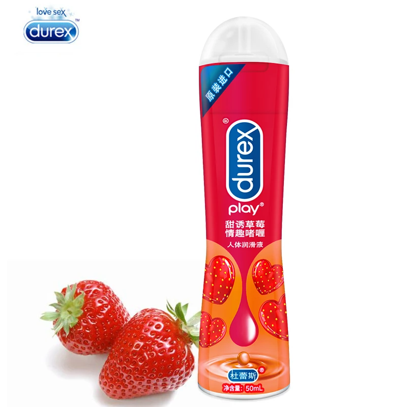 Смазка Durex для анального секса клубника 50 мл | Красота и здоровье