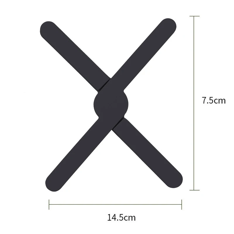 ZOTOBON Heat Resistant Silicone Mat Drink Cup Coasters Non-slip Pot Holder Table Placemat Kitchen Accessories Organizer M96