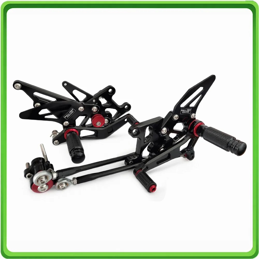 Adjustable Rearsets rear set sets footrest foot rest pegs pedal for Honda CBR 600 RR CBR600RR ABS 2009 2010  2011 2012 2013 2014 2015 2016 2017 2018 2019 (16)