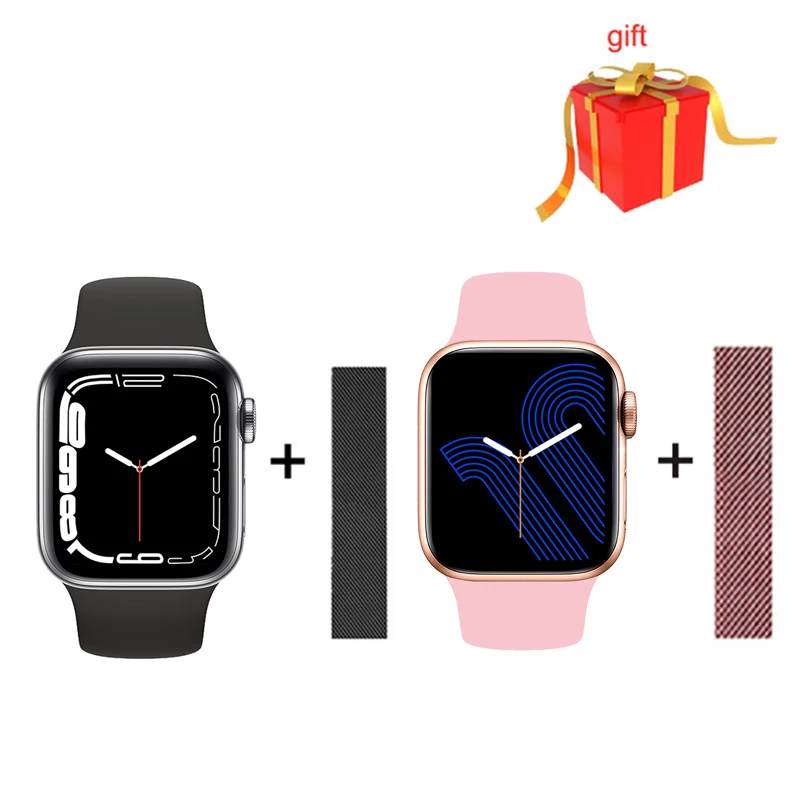 New IWO 14 Pro Max Series 7 i7 Pro Max Smartwatch Bluetooth Fitness Tracker Smart Watch PK W27Pro X8 Max HW7 Max T500 Smartwatch 