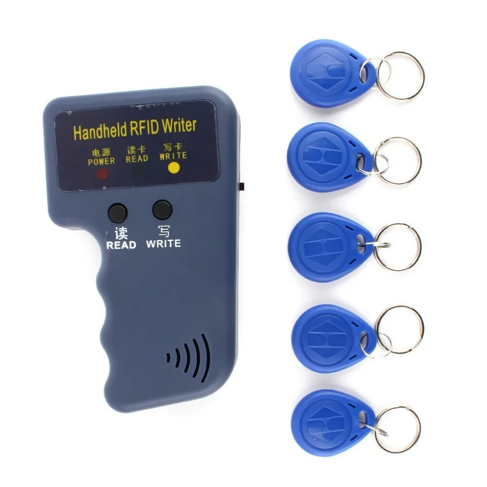 Photocopieur de carte RFID portable 125khz Id (em4100 / hid / awid