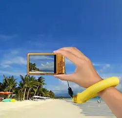 Анти-Потеря Спорт плавающий водонепроницаемый ремешок для камеры рукоятка для плавания вождения Яркий цвет Практичная ручка для GoPro