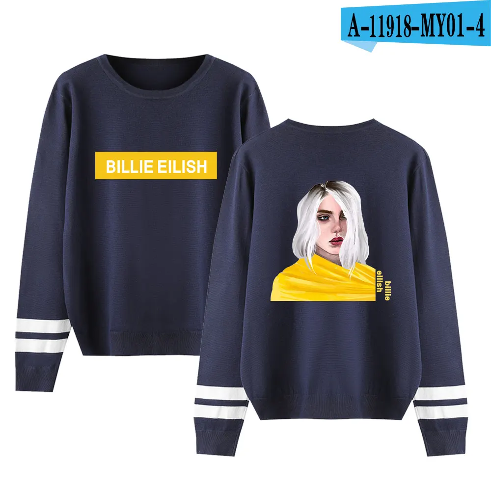 As picture Специальная распродажа, Брендовые мужские и женские вязаные свитера Billie Eilish, весенне-осенние мягкие свитеры, пуловеры, мужская и женская повседневная одежда - Цвет: As picture