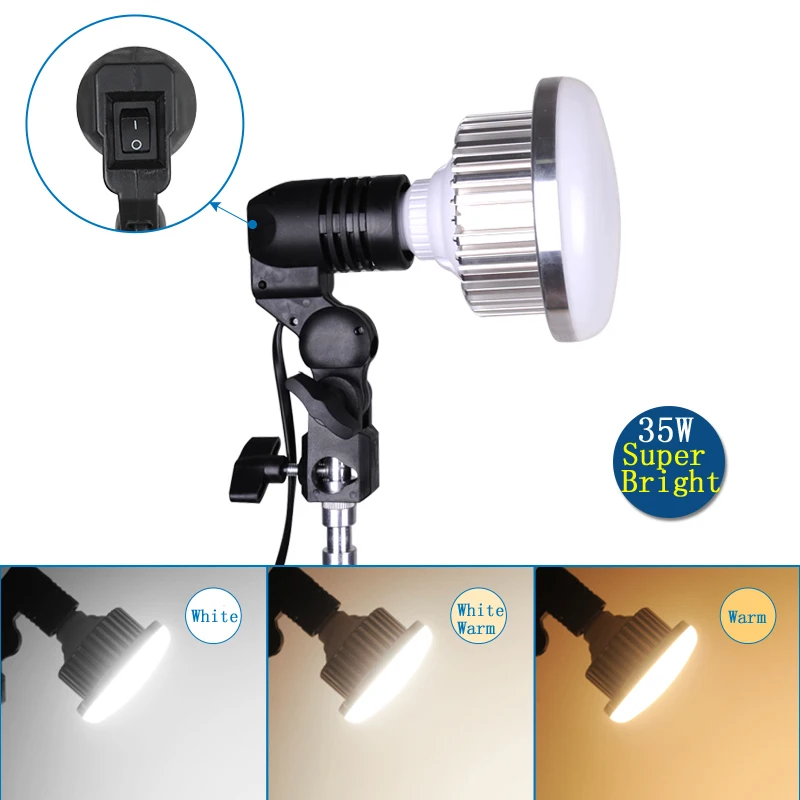 LED Light Fill Lamp Reflector Softbox Stand Desktop Bracket Boom Arm Phone Live Video Shooting Tabl