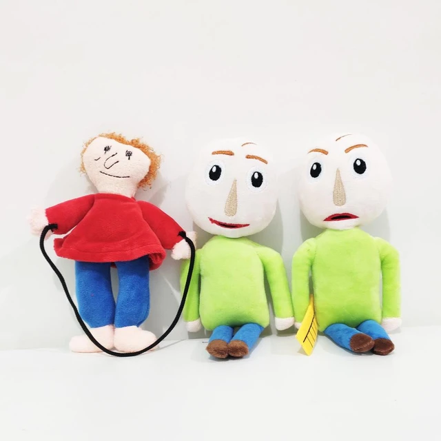 25CM Baldi's Basics in Education and Learning Time Plush Toys Stuffed Doll  Teacher Baldi Ruler And Smiley For Children Gift - AliExpress
