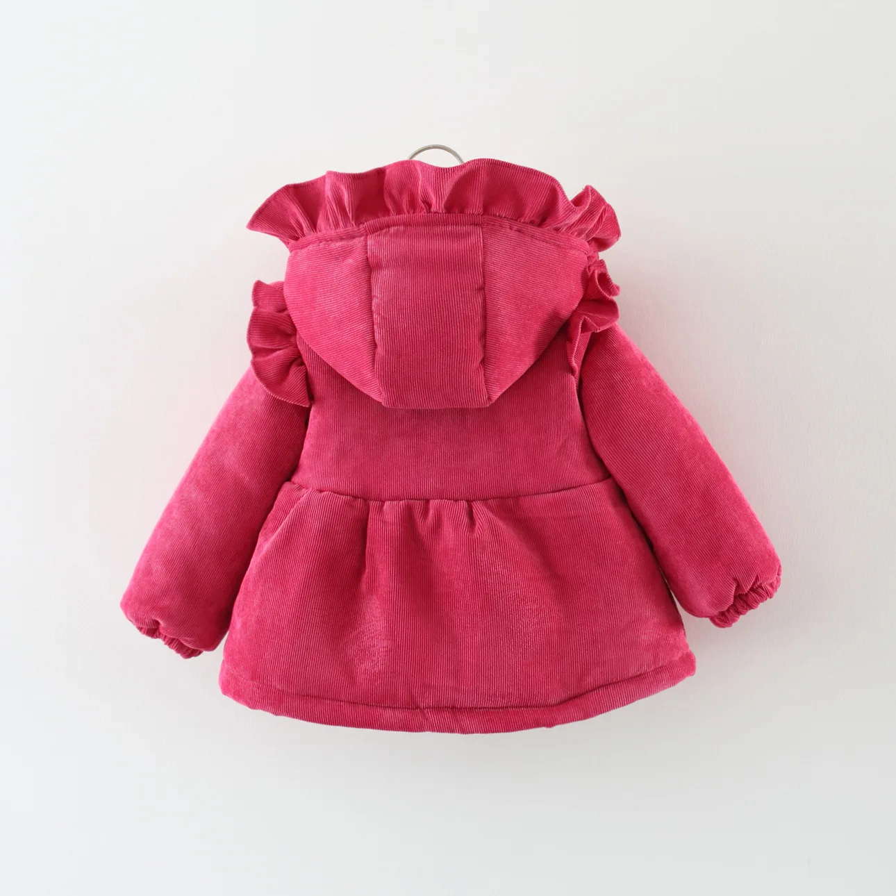 Western Style Baby Girls Cotton-padded Clothes Kids Warm Clothes New Style Winter Infant Brushed And Thick Cotton-padded Ja