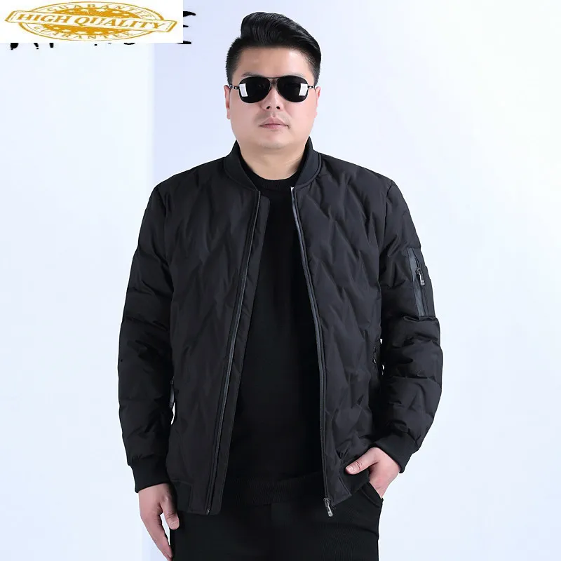 

Winter Coat Men Plus Size 90% White Duck Down Jacket Korean Fashion Puffer Jacket Men Warm Parka Casaco Y76 YY1354