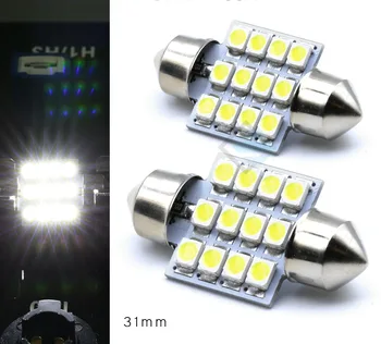 

Car led interior light Reading light 20pcs set T10 5050 double-tip map door license plate light white