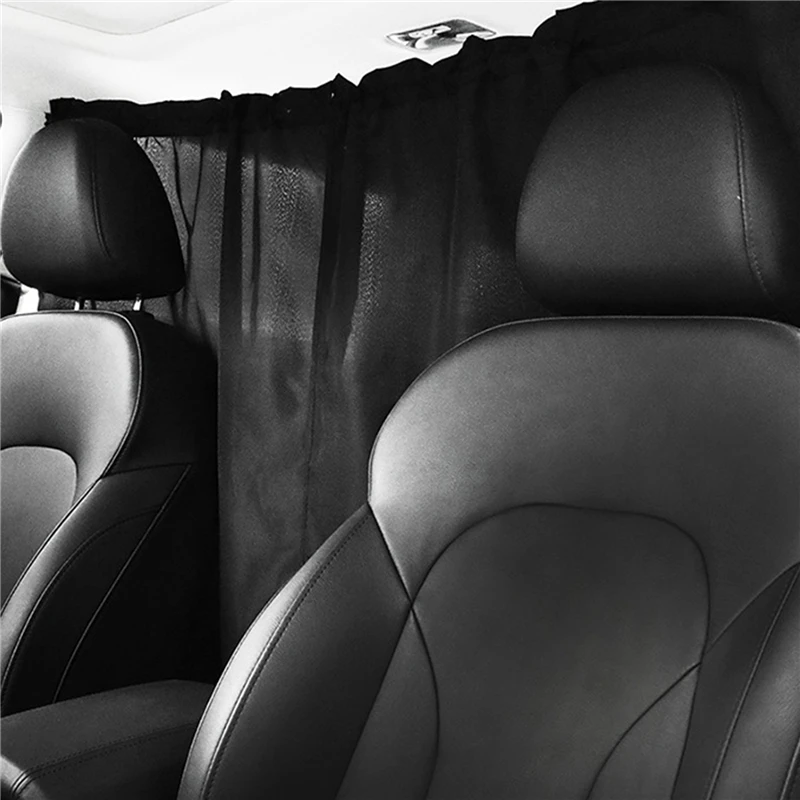 2 pz/set Tenda di isolamento per auto da taxi Tenda di protezione divisoria Tenda per veicoli commerciali Aria condizionata Tenda parasole per la privacy_voghion.com