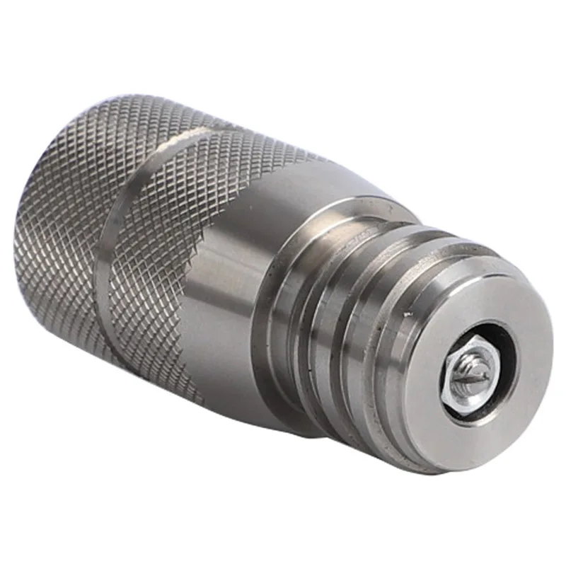 Stainless Steel Adapter Co2 Paintball Tanks Use on Soda Maker Machine