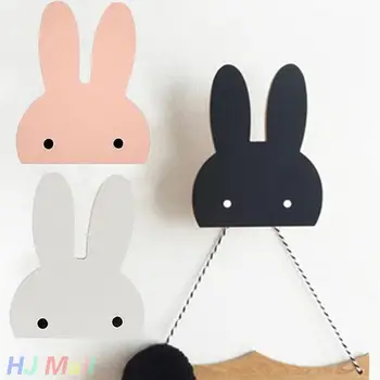 

Practical Rabbit Shaped Wall Hanger Rack Organizer Home Bedoom Hanging