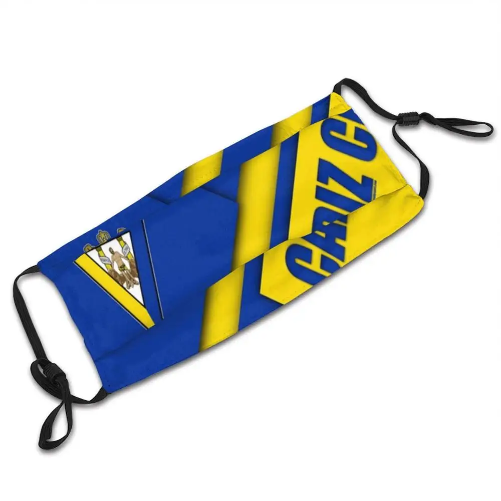 mens scarf for summer Cadiz Fc Wind-Proof Dust-Proof Sport Neck Scarf Cadiz Mágico González Cádiz Hymn Type Composition Cádiz Football Team Mundial men's scarves