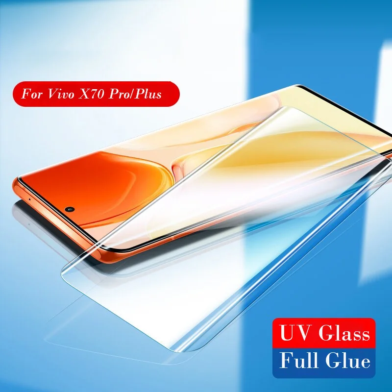 Защитное стекло для VIVO X70 Pro Plus жидкое закаленное 3d-стекло vivo x70 pro + X70ProPlus защита
