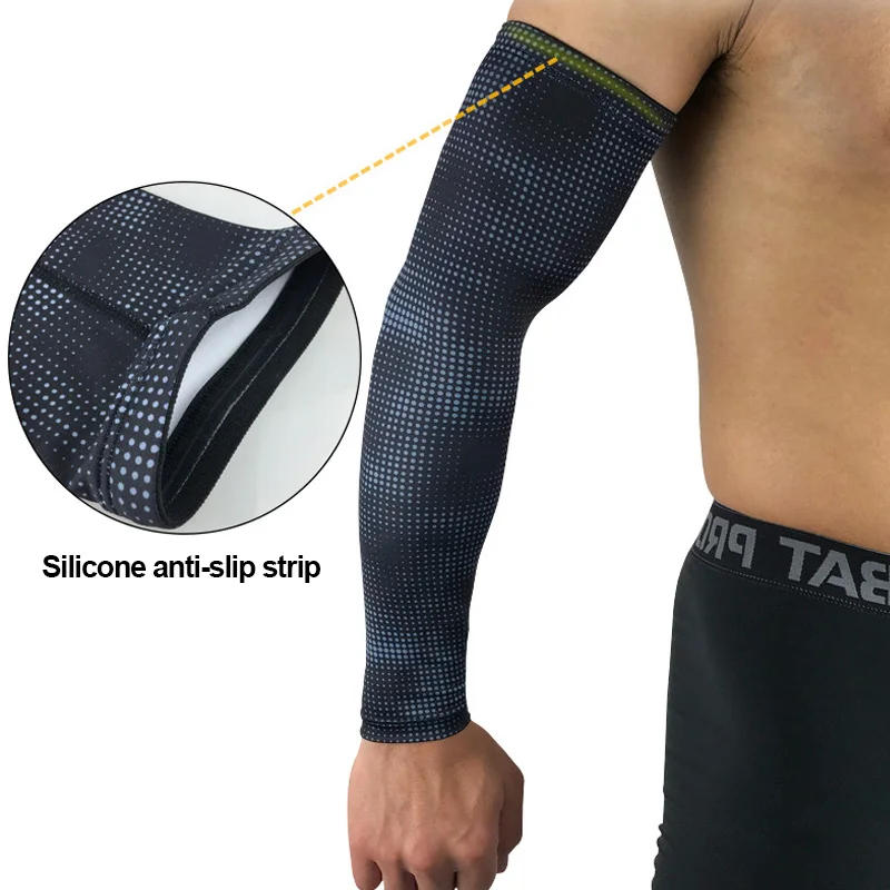 Compression Bike Bicycle Cycling Leg Arm Warmers Sleeve Covers UV Sun Protection
