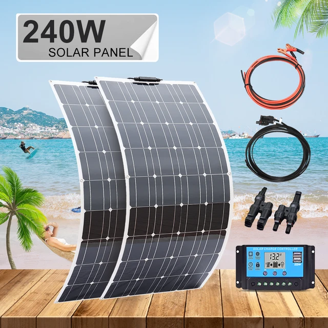 Wohnmobil und Boot Solaranlage 240 Watt