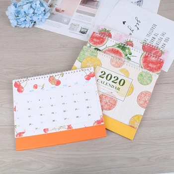 

Daily Schedule Planner 2020 Watermelon Lemon Fresh Fruit Series Calendar DIY Desk Calendar 2019.07~2020.12