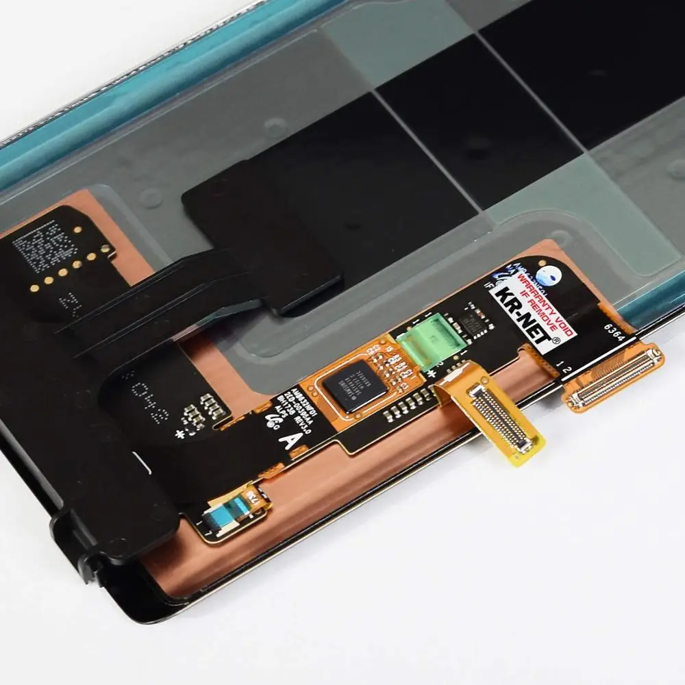 Без рамки супер Amoled lcd для samsung Galaxy Note 8 N9500 N950F с мертвой пятной lcd дисплей кодирующий преобразователь сенсорного экрана в сборе
