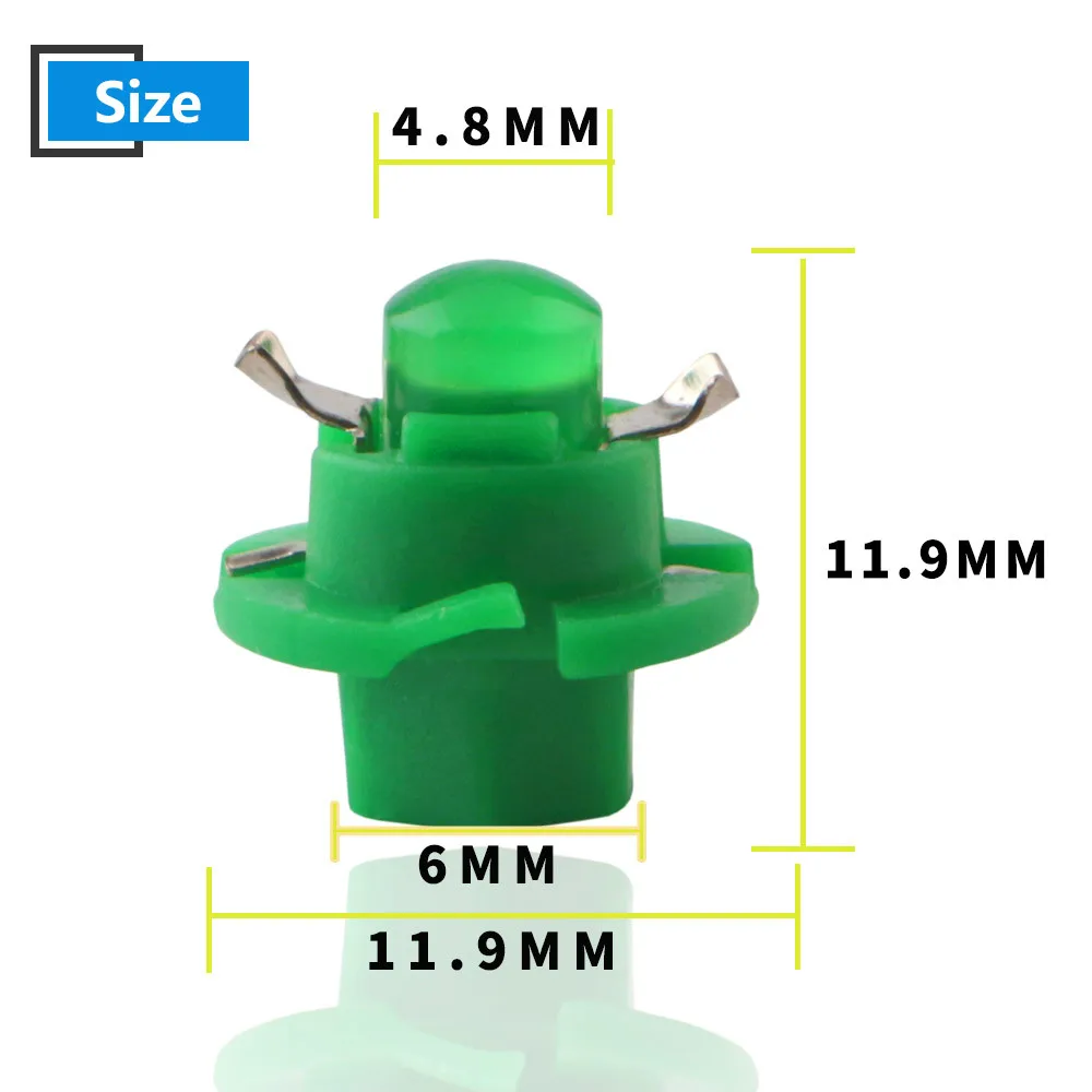 Светодиодные лампы COB 50X B8.4D 1 SMD внутренний светильник боковой индикатор