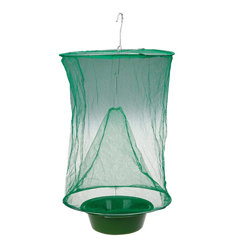 

Foldable Anti Fruit Fly Trap Flytrap Mosquito Killer Catcher Insect Wasp Trap Mesh Net Cage Hanging Trap
