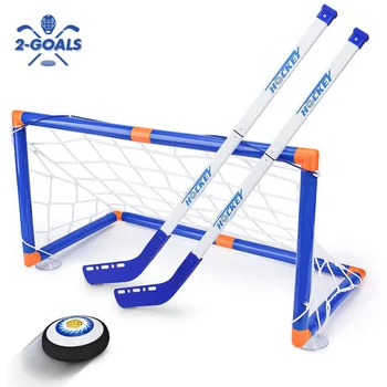 

Children Toy Indoor Outdoor Gift Entertainment Easy Install Electric Ice Hockey Set Training Interactive Suspension Ball Mini