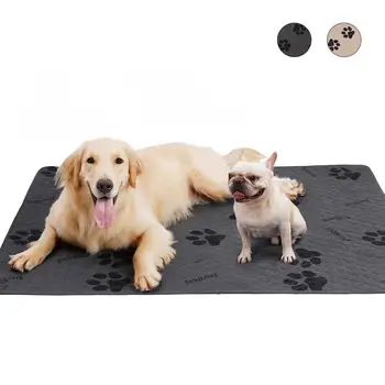 

Extra Large Pet Cat Dog Water Absorbency Diaper Sleeping Mat Small Puppy Kitten Reusable Urine Absorbent Mat Training Pad Suppl